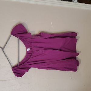 Purple blouse
